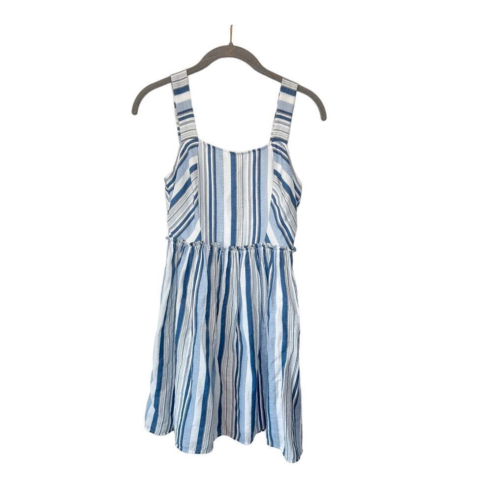 Altar'd State Blue Striped Floral Sundress​​